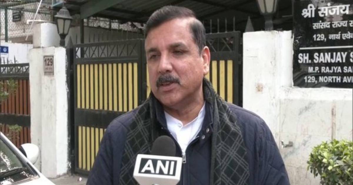 Aam Aadmi Party MP Sanjay Singh gives suspension of business notice in Rajya Sabha on Adani issue
